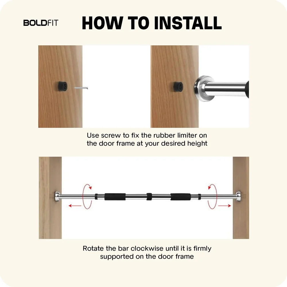 Adjustable Doorway Pull-Up Bar