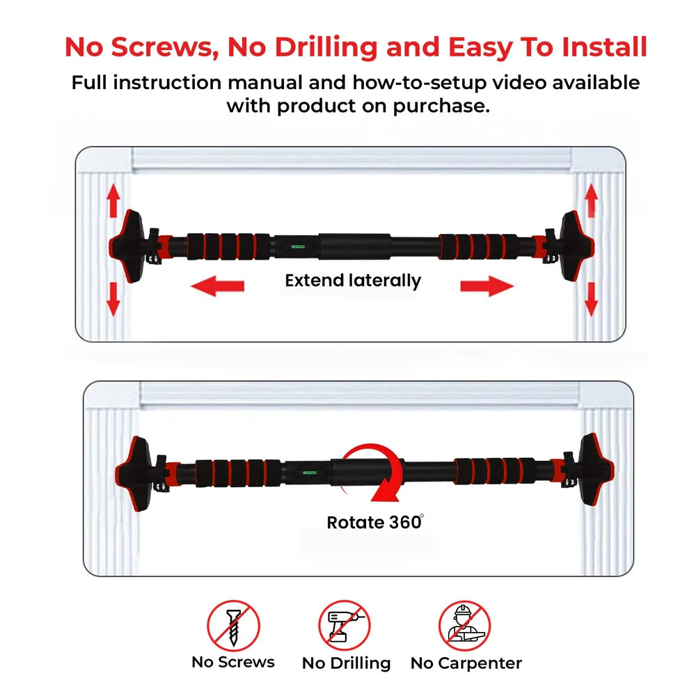 Adjustable Doorway Pull-Up Bar