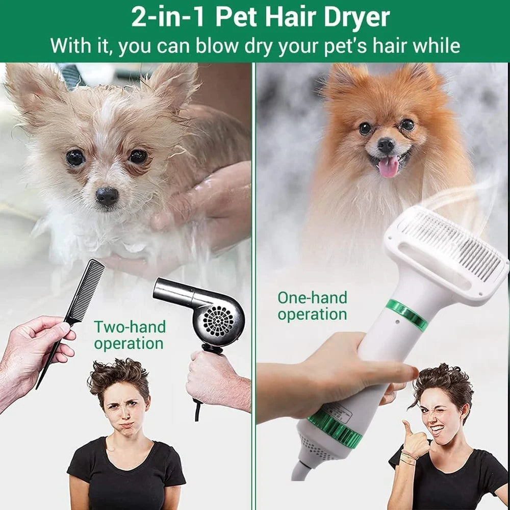 Pet Grooming Dryer & Brush